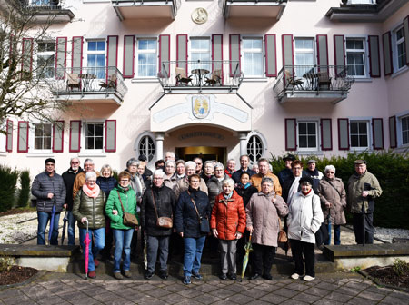 Gruppenfoto in Bad Bertrich