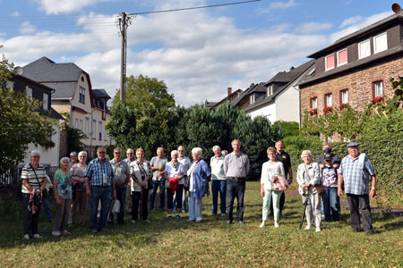 Gruppenfoto in Mesenich