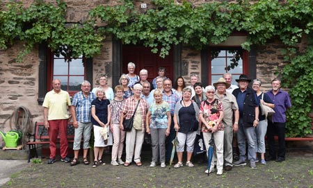 Gruppenfoto aus Pommern / Mosel